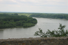 Piękny modry Dunaj – widok w stronę Wiednia… Foto: Iwona Januszkiewicz-Rębowska