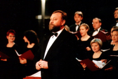 Andrzej Borzym dumny i blady; Fot. Archiwum COLLEGIUM MUSICUM UW