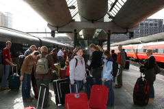 Do Norwegii samolotem leci się krótko, potem przesiadka w pociąg, z pociągu do tramwaju… Foto: Maria Boratyńska